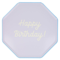 Meri MeriMeri Meri - Happy Birthday Tabaklar - L - 8 Adet285927