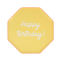Meri MeriMeri Meri - Happy Birthday Tabaklar - M - 8 Adet284694