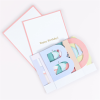 Meri MeriMeri Meri - Honeycomb Birthday Concertina Card - Petek Doğum Günü Tebrik Kartı303108