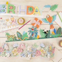 Meri MeriMeri Meri - Honeycomb Birthday Concertina Card - Petek Doğum Günü Tebrik Kartı303108