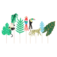 Meri MeriMeri Meri - Jungle Jamboree Cake Toppers - Jungle Jamboree Pasta Süsü299931