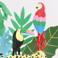 Meri MeriMeri Meri - Jungle Jamboree Cake Toppers - Jungle Jamboree Pasta Süsü299931