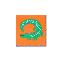 Meri MeriMeri Meri - Jungle Jamboree Large Napkins - Jungle Jamboree Peçeteler - S - 16 Adet300453