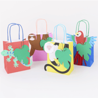 Meri MeriMeri Meri - Jungle Jamboree Party Bags - Jungle Jamboree Parti Çantaları - 8 Adet300597