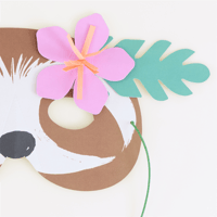 Meri MeriMeri Meri - Jungle Jamboree Party Masks - Jungle Jamboree Parti Maskeleri - 8 Adet300831