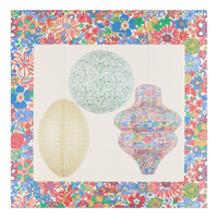 Meri MeriMeri Meri - Meri Meri x Liberty Bright Lanterns - Meri Meri x Liberty Parlak Fener Asılan Süsler - 3 Adet303054