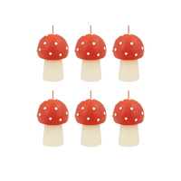 Meri MeriMeri Meri - Mini Mantar Mumlar - 6 Adet279978