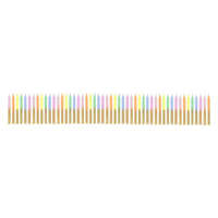 Meri MeriMeri Meri - Mini Pastel Mumlar - 50 Adet285666