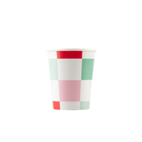 Meri MeriMeri Meri - Multi Check Cups - Kareli Bardaklar (8'li)224757