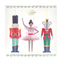 Meri MeriMeri Meri - Nutcracker Dev Asılan Süsler - 3 Adet293487