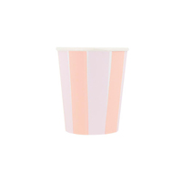 Meri MeriMeri Meri - Pastel Çizgili Bardaklar - 8 Adet282768
