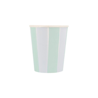 Meri MeriMeri Meri - Pastel Çizgili Bardaklar - 8 Adet282768