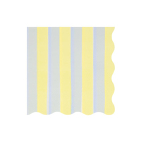 Meri MeriMeri Meri - Pastel Çizgili Peçeteler - L - 16 Adet282408