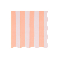 Meri MeriMeri Meri - Pastel Çizgili Peçeteler - L - 16 Adet282408