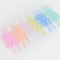 Meri MeriMeri Meri - Pastel Loopy Candles - Pastel Renk Kıvrımlı Mumlar - 16 Adet299094