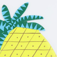 Meri MeriMeri Meri - Pineapple Napkins - Ananas Peçeteler - 16 Adet300633