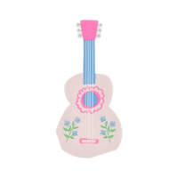 Meri MeriMeri Meri - Pink Guitar Shaped Napkins - Pembe Gitar Şekilli Peçeteler - 16 Adet300723