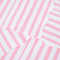 Meri MeriMeri Meri - Pink Stripe Large Napkins - Pembe Çizgili Peçeteler L - 16 Adet222552