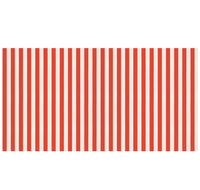 Meri MeriMeri Meri - Red Striped Tablecloth - Kırmızı Çizgili Masa Örtüsü280032