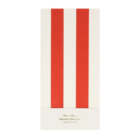 Meri MeriMeri Meri - Red Striped Tablecloth - Kırmızı Çizgili Masa Örtüsü280032