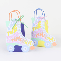 Meri MeriMeri Meri - Roller Skate Party Bags - Paten Şekilli Parti Çantaları - 8 Adet300975