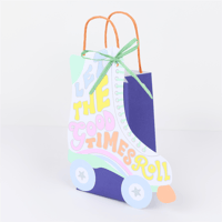 Meri MeriMeri Meri - Roller Skate Party Bags - Paten Şekilli Parti Çantaları - 8 Adet300975