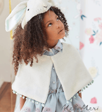 Meri MeriMeri Meri - Sherpa Bunny Cape Dress-Up - Tavşan Pelerinli Kostüm210430