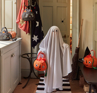 Meri MeriMeri Meri - Trick Or Treat Pumpkin Basket Bag - Cadılar Bayramı Şeker mi Şaka mı Çantası277700