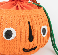 Meri MeriMeri Meri - Trick Or Treat Pumpkin Basket Bag - Cadılar Bayramı Şeker mi Şaka mı Çantası277700