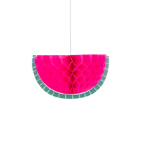 Meri MeriMeri Meri - Tropical Fruit Honeycomb Decorations - Tropikal Meyve Petek Süsleri - 7 Adet302541