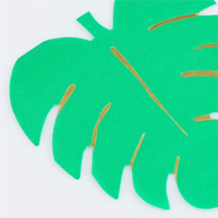 Meri MeriMeri Meri - Tropical Leaf Napkins - Tropikal Yaprak Peçeteler - 16 Adet300651