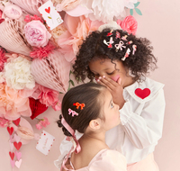 Meri MeriMeri Meri - Valentine's Bow Saç Tokaları - 6 Adet282381