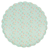 Meri MeriMeri Meri - Vintage Ditsy Tabaklar - L - 8 Adet286440