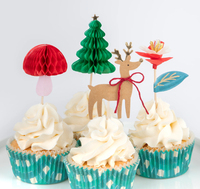 Meri MeriMeri Meri - Winter Woodland - Orman Cupcake Kiti280644