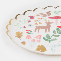 Meri MeriMeri Meri - Winter Woodland Tabaklar - M - 8 Adet280167