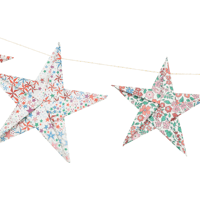 Meri MeriMeri Meri x Liberty - Origami Yıldız Garland292614