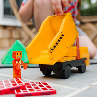 Magna-Tiles Builder XL - İnşaat XL 50 Parça Mıknatıslı Oyunlar