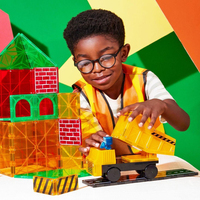 Magna-Tiles Builder XL - İnşaat XL 50 Parça Mıknatıslı Oyunlar