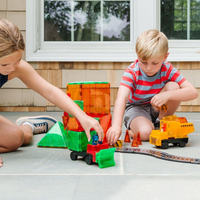 Magna-Tiles Builder XL - İnşaat XL 50 Parça Mıknatıslı Oyunlar