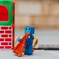 Magna-Tiles Builder XL - İnşaat XL 50 Parça Mıknatıslı Oyunlar