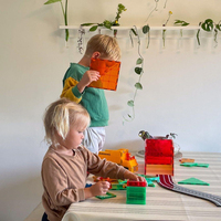 Magna-Tiles Builder XL - İnşaat XL 50 Parça Mıknatıslı Oyunlar