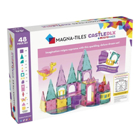Magna-Tiles Castle DLX + microMAGS - Prenses Şatosu 48 Parça Mıknatıslı Oyunlar