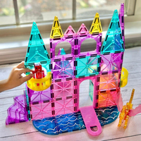 Magna-Tiles Castle DLX + microMAGS - Prenses Şatosu 48 Parça Mıknatıslı Oyunlar