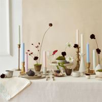 Meri Meri - Pastel Taper Candles - Pastel Masa Mumları (12'li) Mumlar