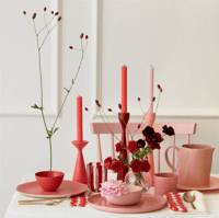Meri Meri - Rainbow Taple Candles - Gökkuşağı Masa Mumları (12'li) Mumlar