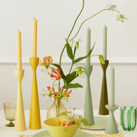 Meri Meri - Rainbow Taple Candles - Gökkuşağı Masa Mumları (12'li) Mumlar