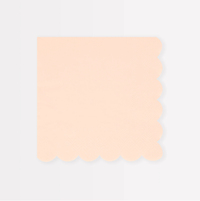 Meri Meri - Ballet Slipper Pink Large Napkins - Bale Point Pembe Peçeteler (x16) Peçeteler