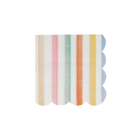 Meri Meri - Colourful Pattern Small Napkins - Renkli Desenler Peçeteler - S - 16'lı Peçeteler
