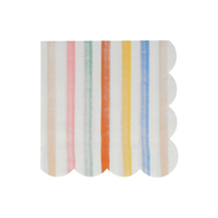 Meri Meri - Colourful Pattern Large Napkins - Renkli Desenler Peçeteler - L - 16'lı Peçeteler
