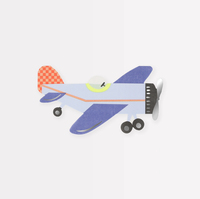 Meri Meri - Plane Napkins - Uçak Peçeteler (x16) Peçeteler